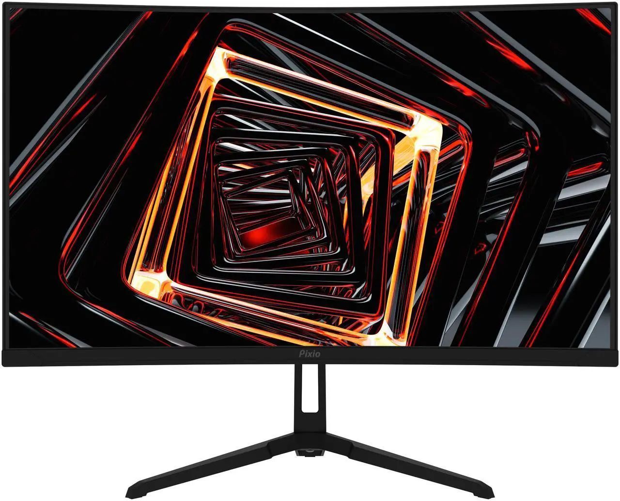 Pixio PXC248 Wave Curved Gaming Monitor 24" - Black - 24 Inch by Pixio - Refurbished - Very Good condition - US$125.98