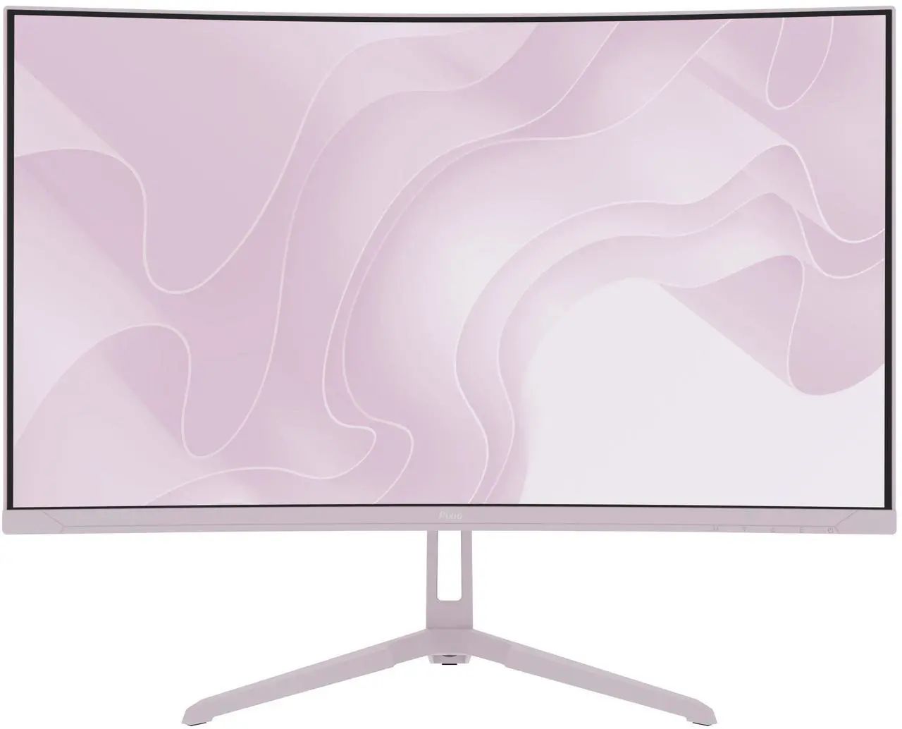 Pixio PXC248 Wave Curved Gaming Monitor 24" - Pink - 24 Inch by Pixio - Refurbished - Very Good condition - US$137.98