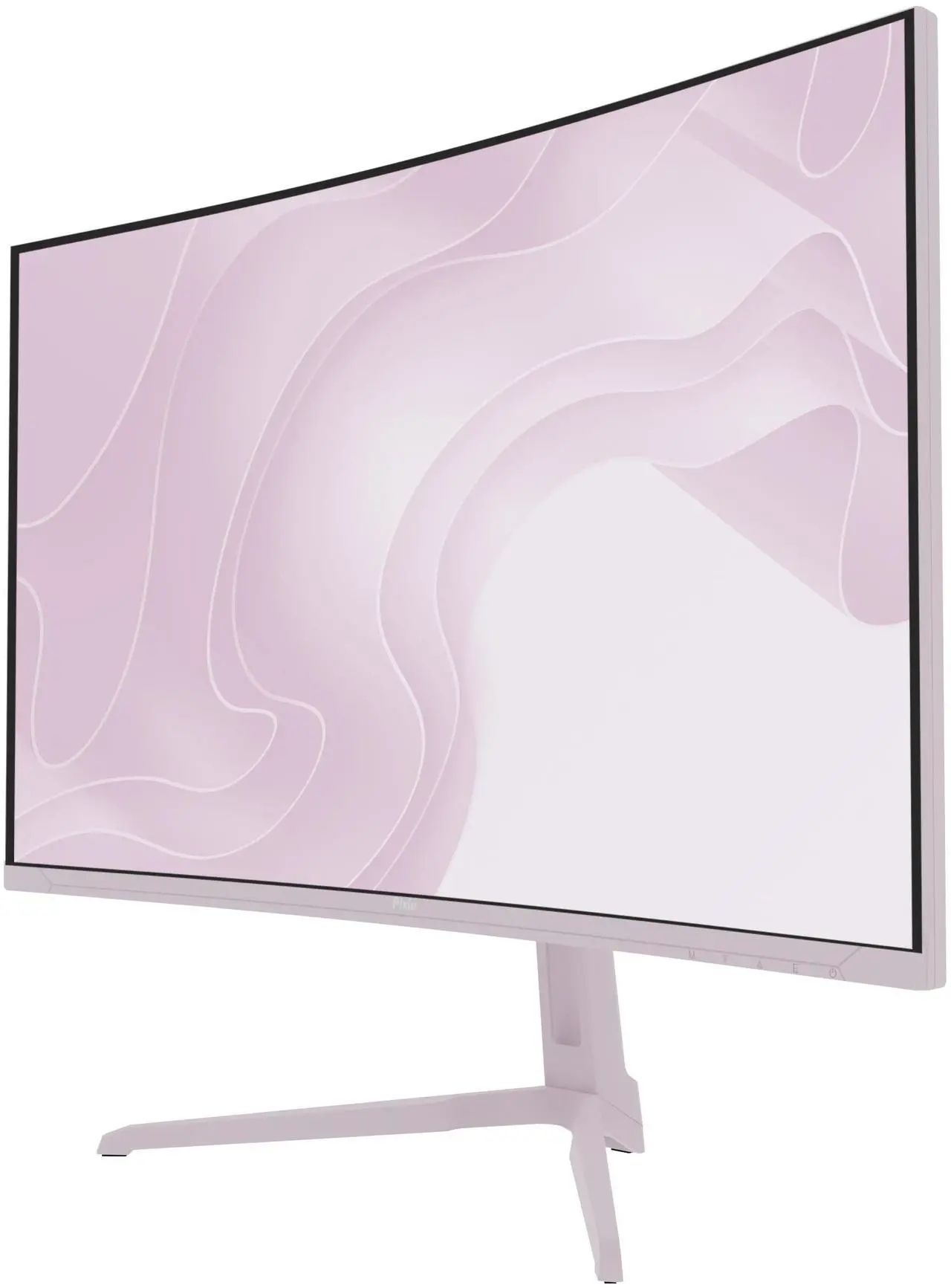 Pixio PXC248 Wave Curved Gaming Monitor 24" - Pink - 24 Inch by Pixio - Refurbished - Very Good condition - Image 2