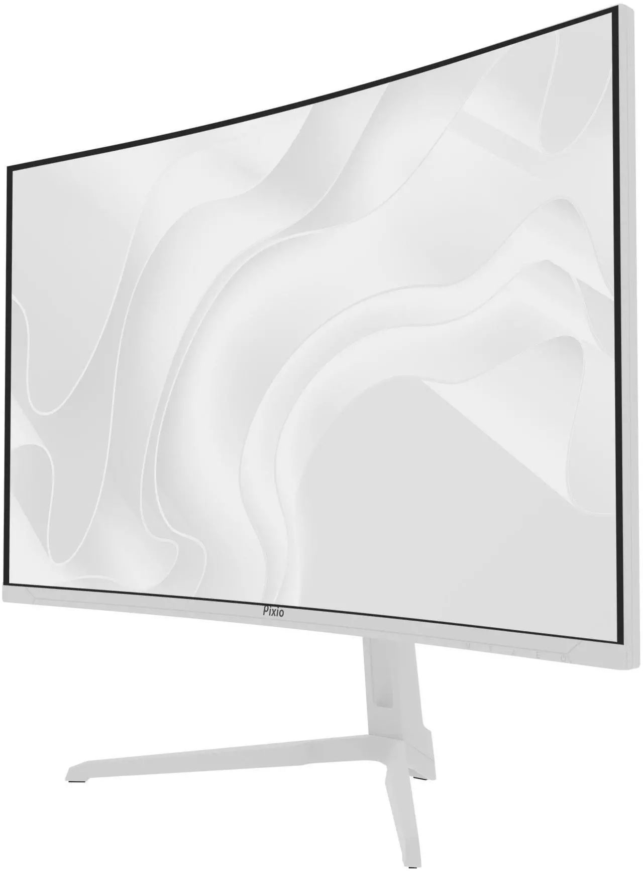 Pixio PXC248 Wave Curved Gaming Monitor 24" - White - 24 Inch by Pixio - Refurbished - Very Good condition - Image 2