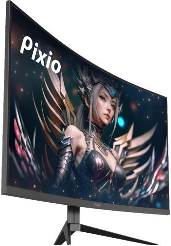 Pixio PXC325 Curved Gaming Monitor 32" - Black - 32 Inch by Pixio - Refurbished - Very Good condition - Image 2