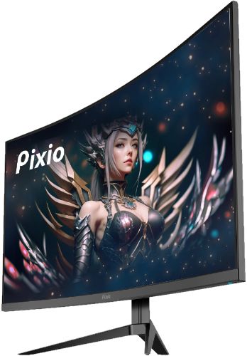 Pixio PXC325 Curved Gaming Monitor 32" - Black - 32 Inch by Pixio - Refurbished - Very Good condition - Image 3