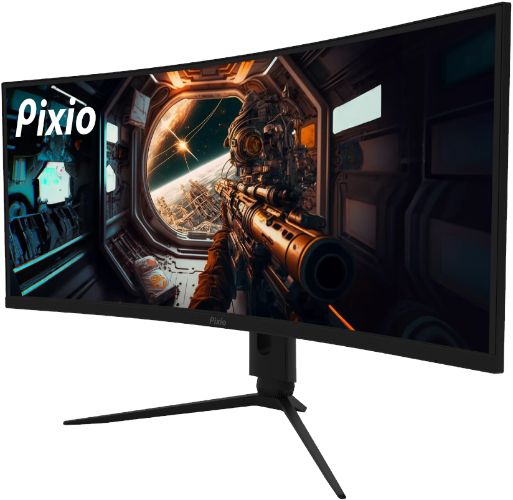 Pixio PXC348C Curved Gaming Monitor 34" - Black - 34 Inch by Pixio - Image 3