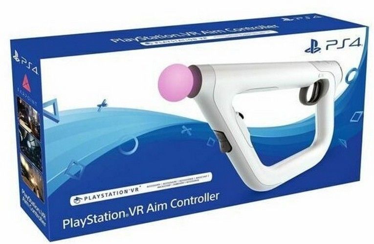 Sony Playstation PS4 VR Aim Controller White - White by Sony - Refurbished - Very Good condition - US$76.49