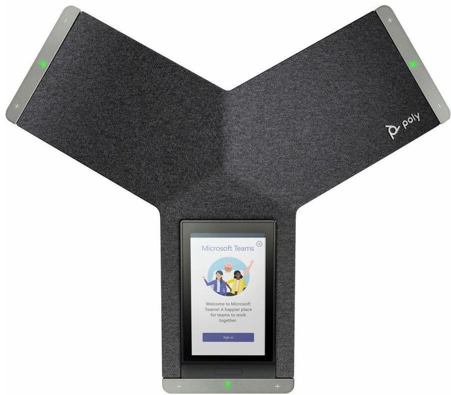 Poly Trio C60 Wi-Fi & Bluetooth IP Conference Phone - Black by Poly - Image 2
