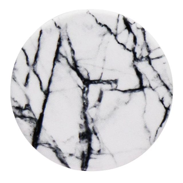 PopSockets Collapsible Grip & Stand for Phones and Tablets - Dove White Marble by PopSockets - Refurbished - Brand New condition - US$15.83