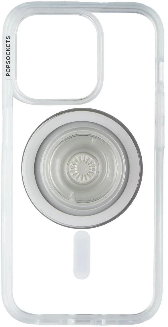 PopSockets PopCase with MagSafe for iPhone 15 Pro - Clear by PopSockets - Refurbished - Brand New condition - US$46.43