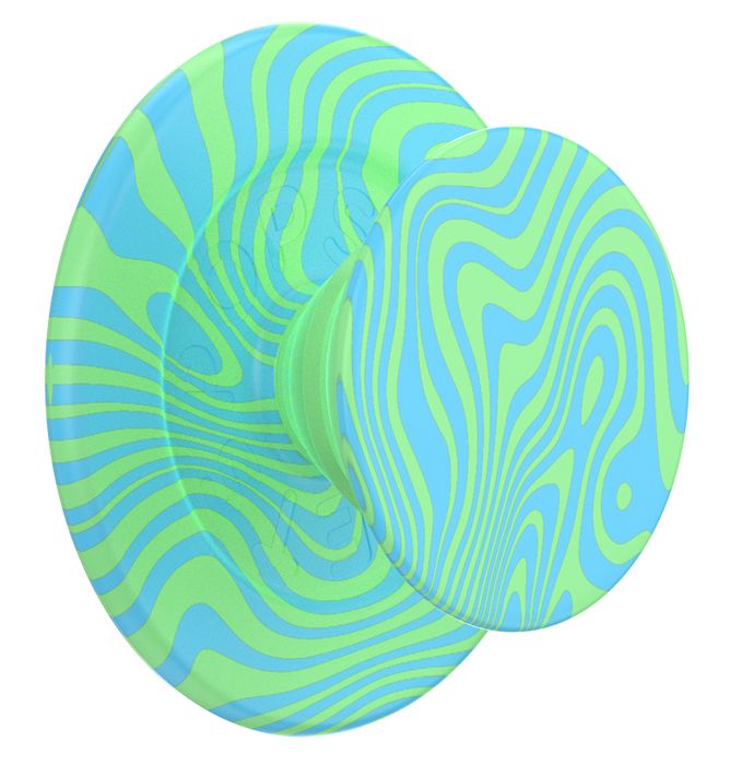 PopSockets PopGrip for MagSafe Phone Grip and Stand - Swirl Oasis Keylime by PopSockets - Refurbished - Like New condition - US$21.23
