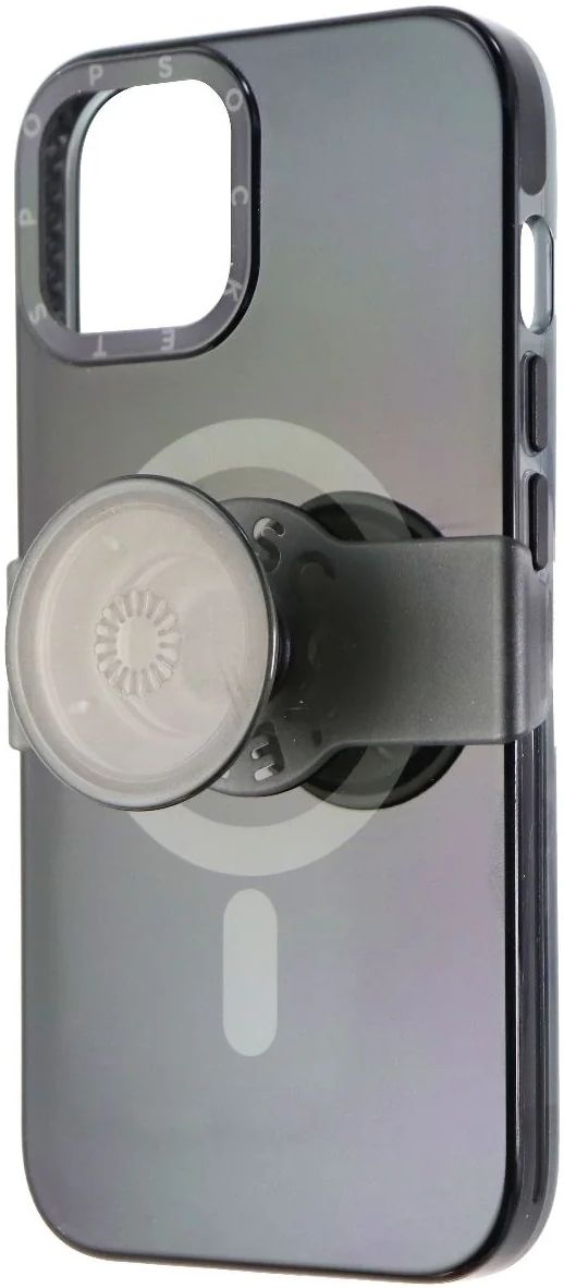 PopSockets PopGrip Phone Case with Magsafe for iPhone 13 - Black by PopSockets - Refurbished - Very Good condition - US$14.48