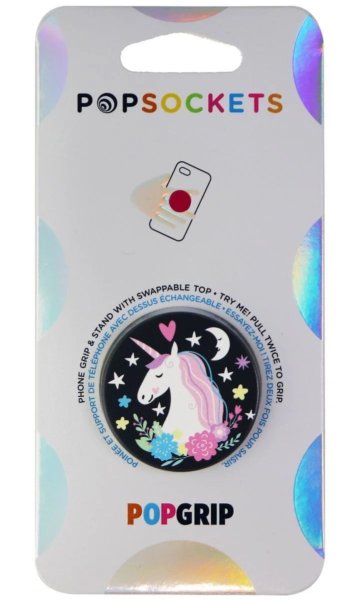 PopSockets PopGrip Series Swappable Grip for Phones | Tablets - Unicorn Dreams by PopSockets - Refurbished - Brand New condition - US$14.42