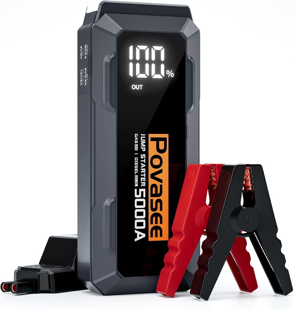 Povasee A40 5000mAh 2-Port Power Bank - Black by Povasee - Refurbished - Very Good condition - US$47.14
