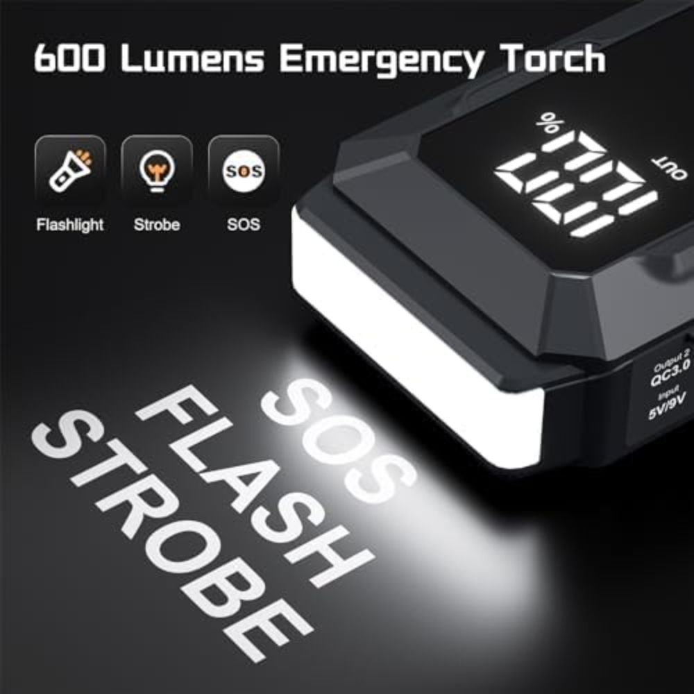 Povasee A40 5000mAh 2-Port Power Bank - Black by Povasee - Image 5