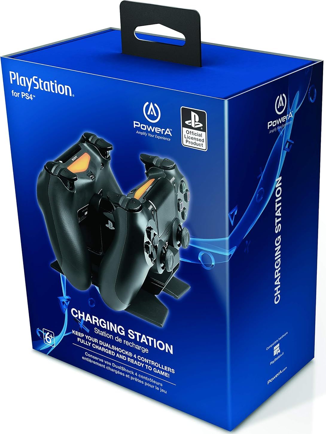PowerA DualShock USB Charging Station for PlayStation 4 - Black by PowerA - Image 3
