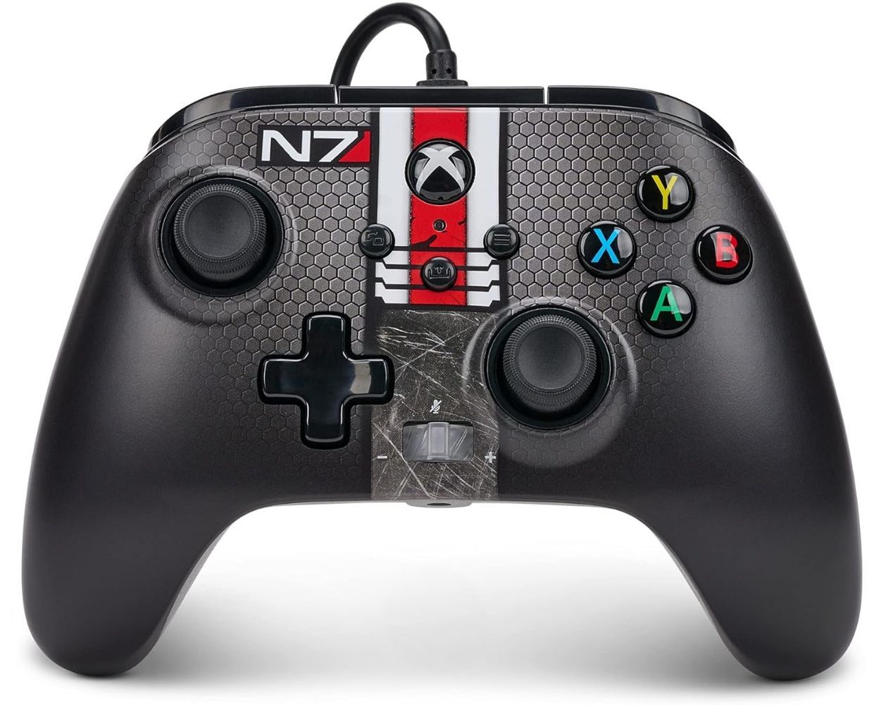PowerA Enhanced Wired Controller for Xbox Series X|S - Mass Effect N7 by PowerA - Refurbished - Very Good condition - US$30.97