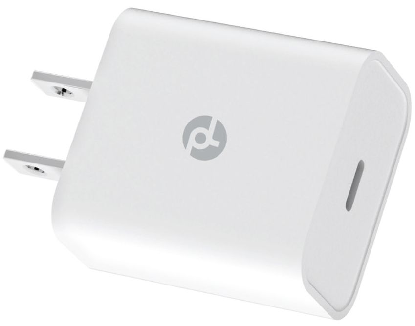 PowerLab 20W USB-C Wall Charger with Power Delivery - White by PowerLab - Refurbished - Brand New condition - US$9.95