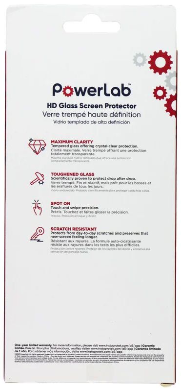 PowerLab High-Definition Glass Screen Protector for Samsung Galaxy A15 5G - Clear by PowerLab - Refurbished - Brand New condition - Image 3