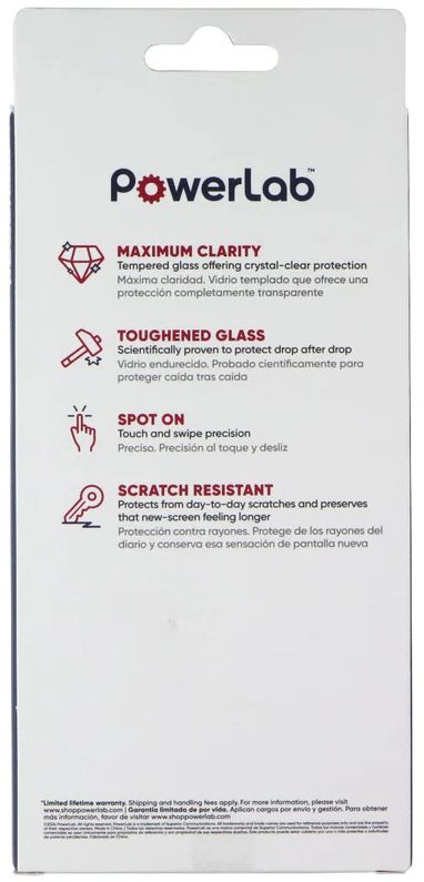 PowerLab Tempered Glass Screen Protector for Motorola Moto G Stylus 5G (2024) - Clear by PowerLab - Image 2