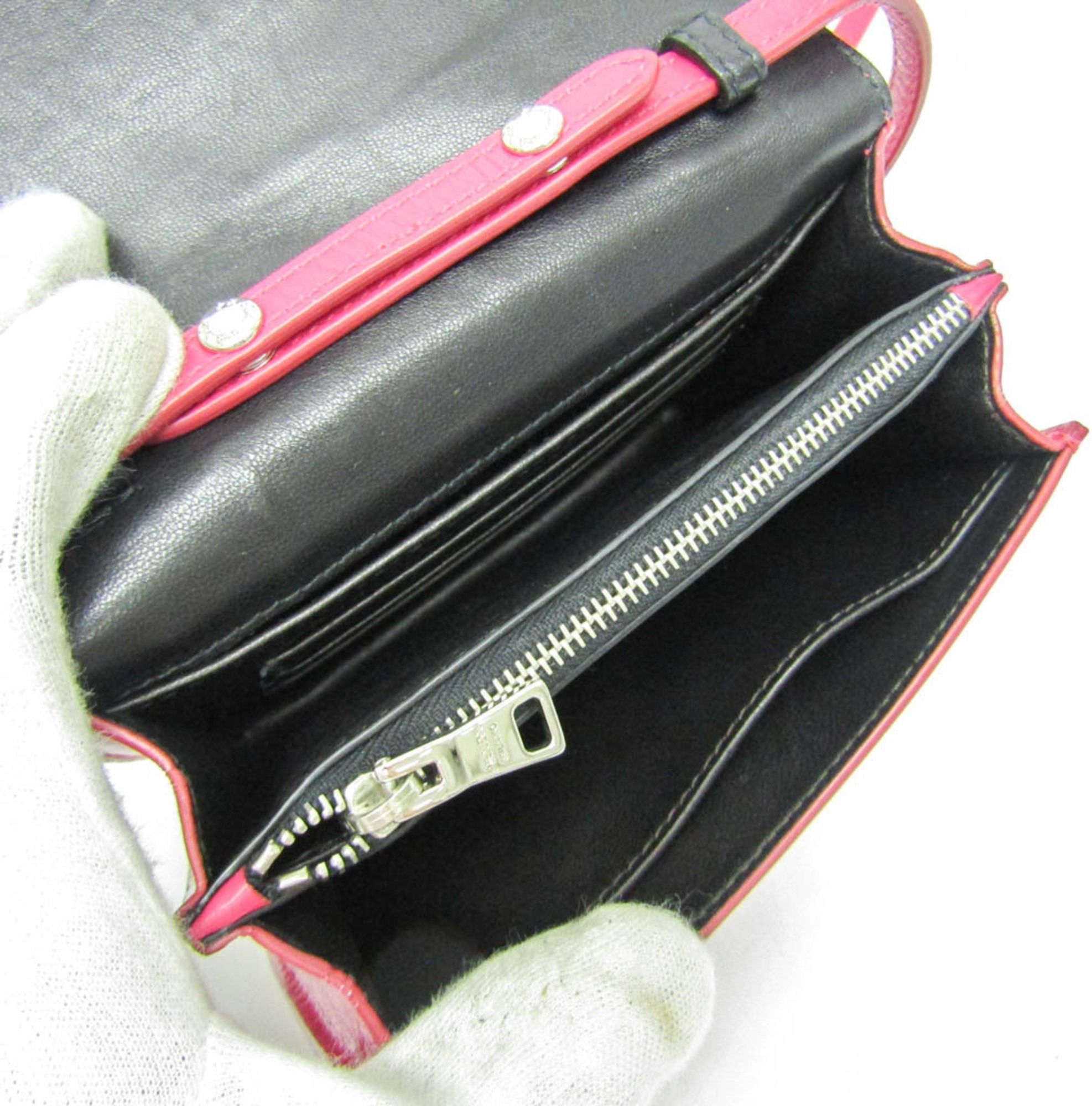 Prada Leather Shoulder Bag - Leather - Peonia by Prada - Image 3