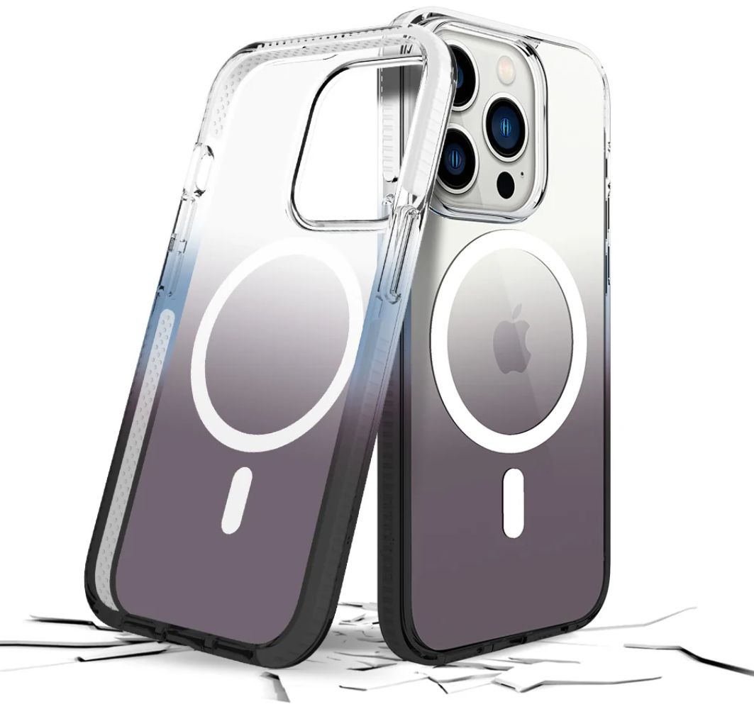 Prodigee Safetee Flow + Mag Phone Case with Magsafe for iPhone 14 Pro - Night by Prodigee - Refurbished - Brand New condition - US$12.63