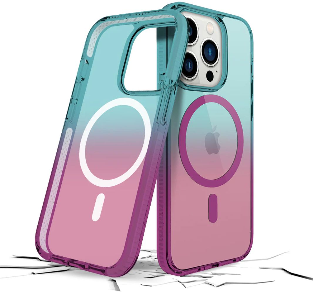 Prodigee Safetee Flow + Mag Phone Case with Magsafe for iPhone 14 Pro - Space by Prodigee - Refurbished - Brand New condition - US$14.42