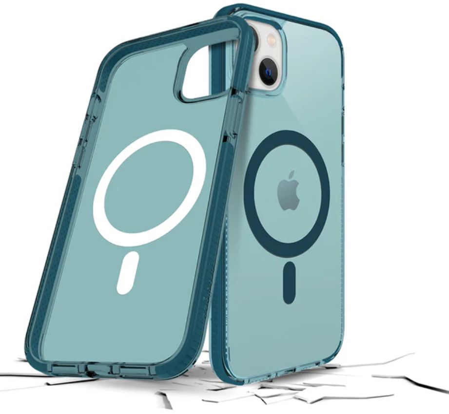 Prodigee Safetee Neo + Mag Phone Case for iPhone 14 Plus - Ocean by Prodigee - Refurbished - Brand New condition - US$10.43