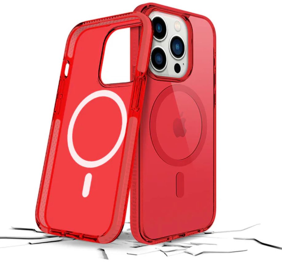 Prodigee Safetee Neo + Mag Phone Case for iPhone 14 Pro Max - Ruby - Brand New by Prodigee - Refurbished - Brand New condition - US$12.64