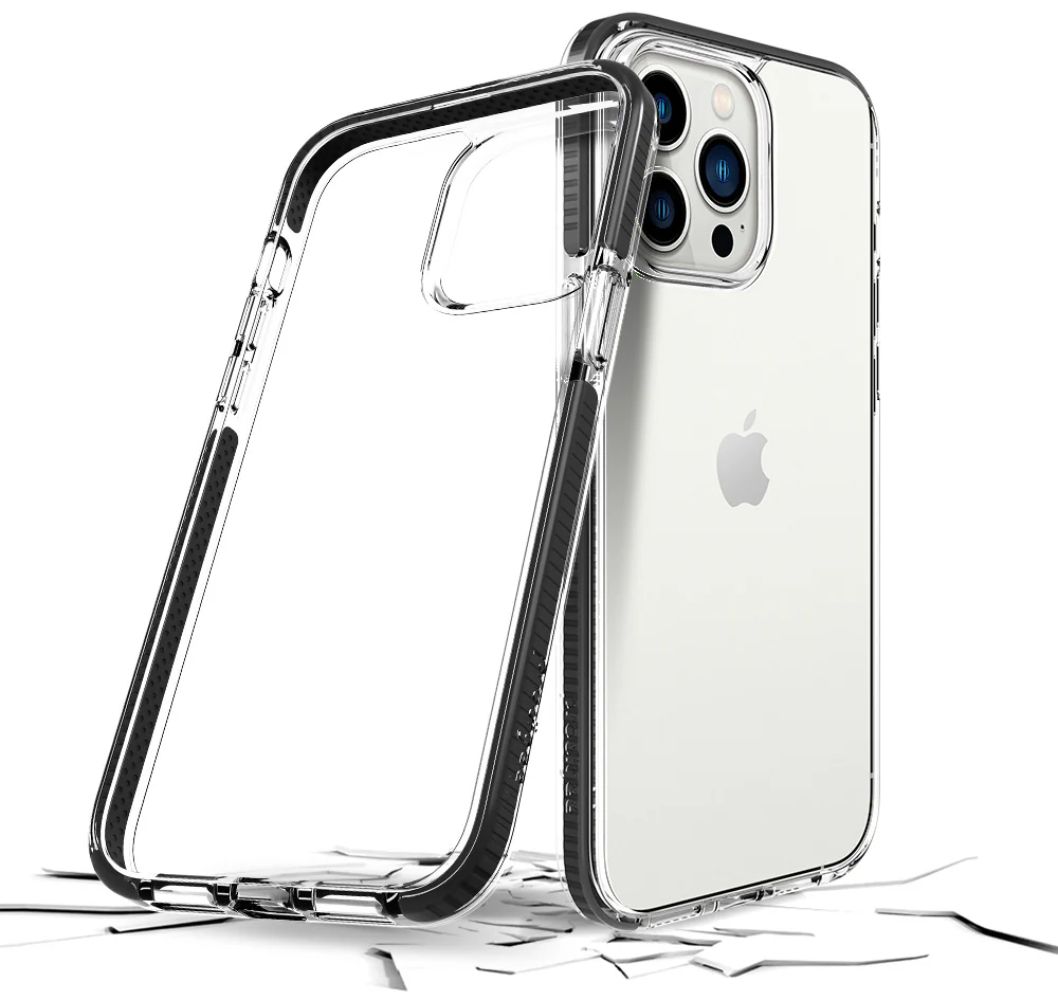 Prodigee Safetee Steel Series Phone Case for iPhone 14 Pro - Black - Brand New by Prodigee - Refurbished - Brand New condition - US$8.78