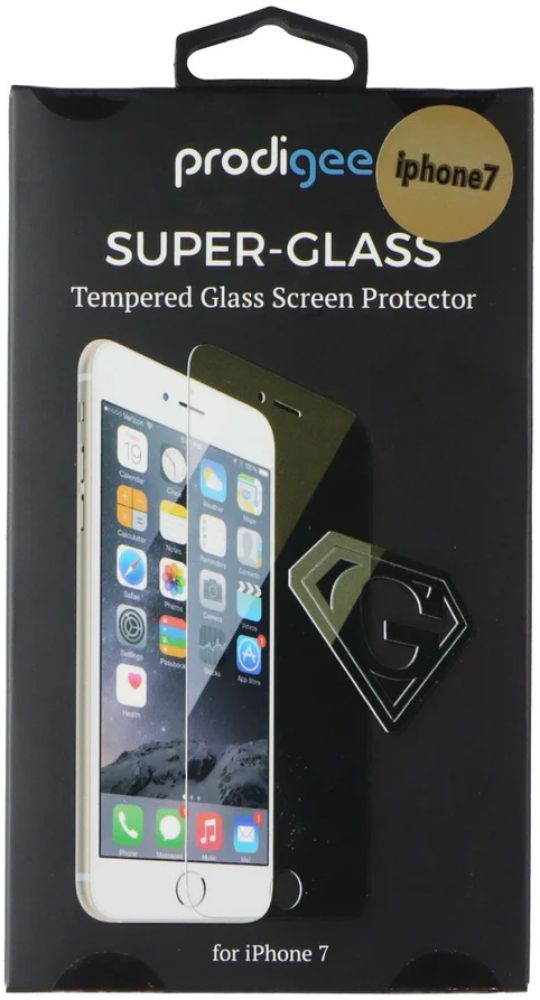 Prodigee Super-Glass Tempered Glass Screen Protector for iPhone 7 - Transparent by Prodigee - Refurbished - Brand New condition - Image 2