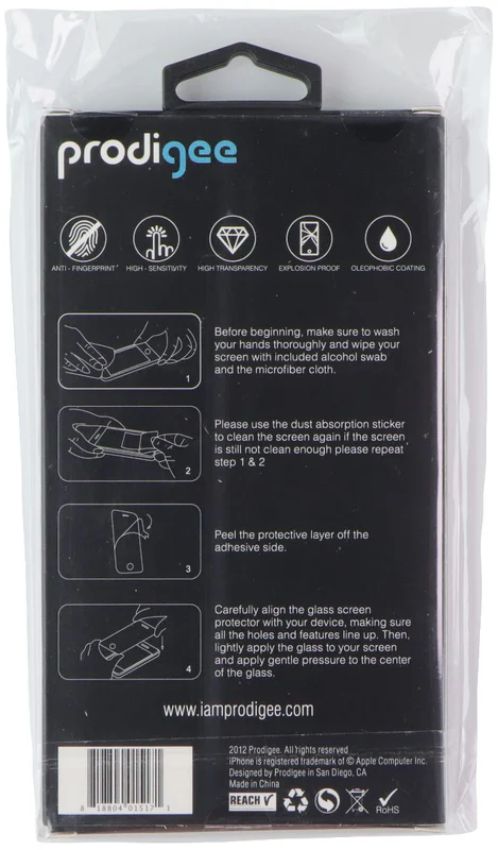 Prodigee Super Glass Tempered Glass Screen Protector for LG G4 - Clear by Prodigee - Refurbished - Brand New condition - Image 3