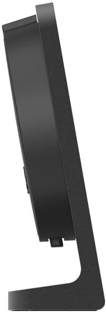 Punkt. AC02 Analog Table Alarm Clock - Anodised Black by Punkt. - Image 3