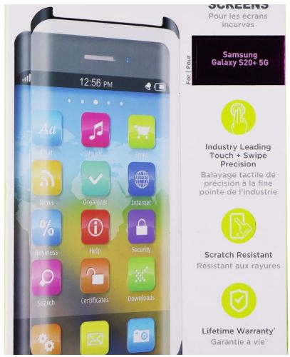 PureGear HD Tempered Glass Screen Protector for Galaxy S20+ (5G) - Clear by PureGear - Image 3