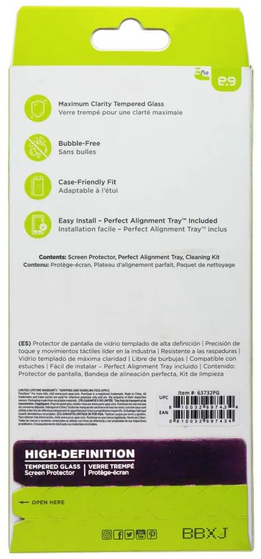 PureGear High-Definition Tempered Glass Screen Protector for Google Pixel 6 - Clear by PureGear - Refurbished - Brand New condition - Image 3