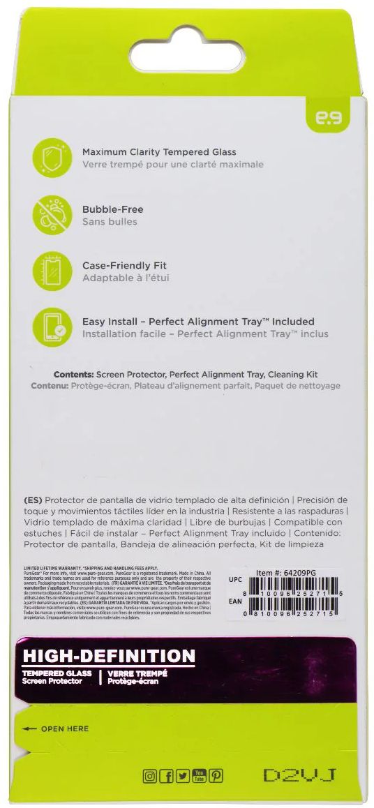 PureGear High-Definition Tempered Glass Screen Protector with Alignment Tray for Google Pixel 7a - Clear by PureGear - Refurbished - Brand New condition - Image 2