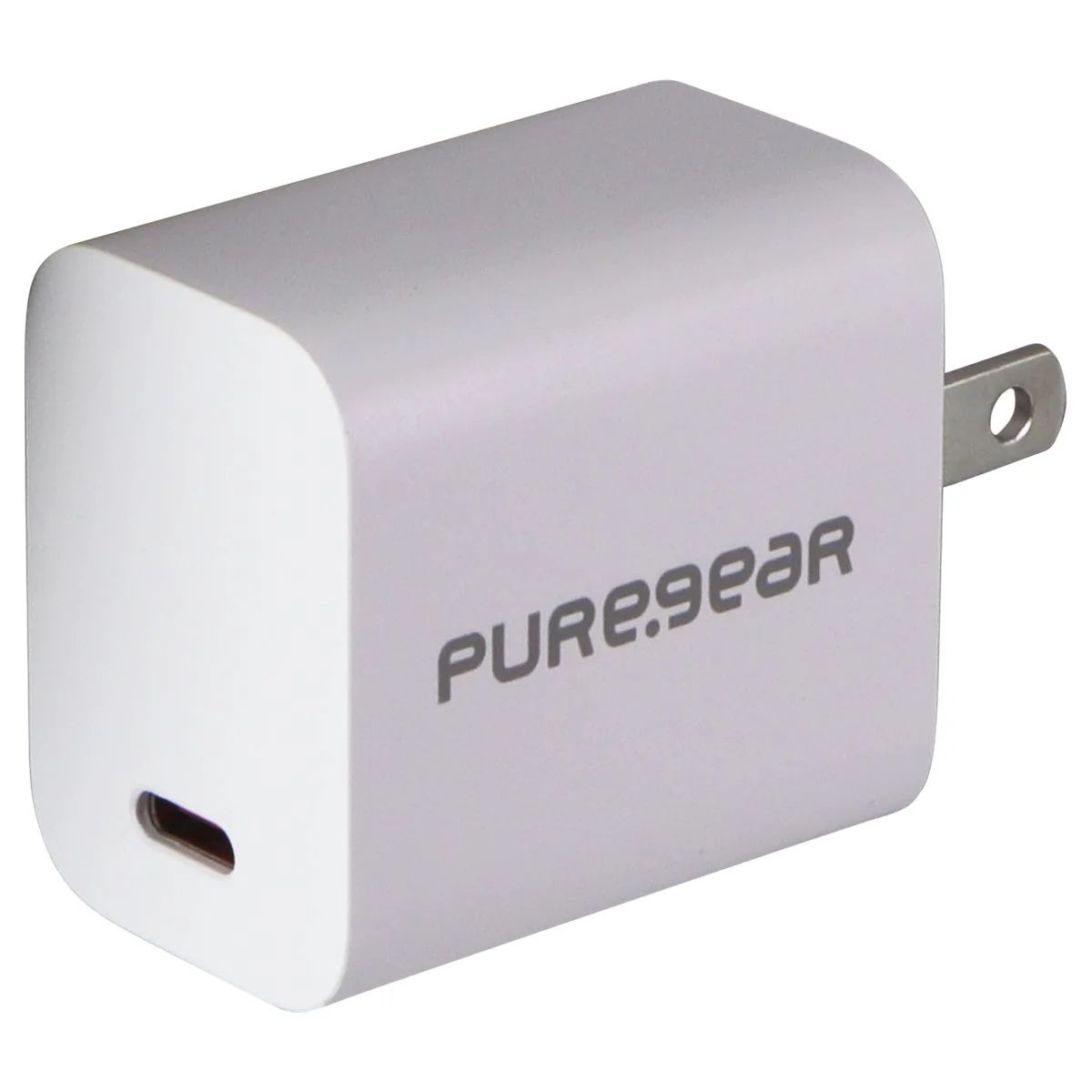 PureGear LightSpeed (20-Watt) USB-C Wall Charger Travel Adapter - White by PureGear - Refurbished - Brand New condition - US$13.94