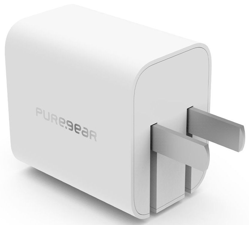 PureGear LightSpeed 20W Single USB-C PD Wall Charger - White by PureGear - Image 2