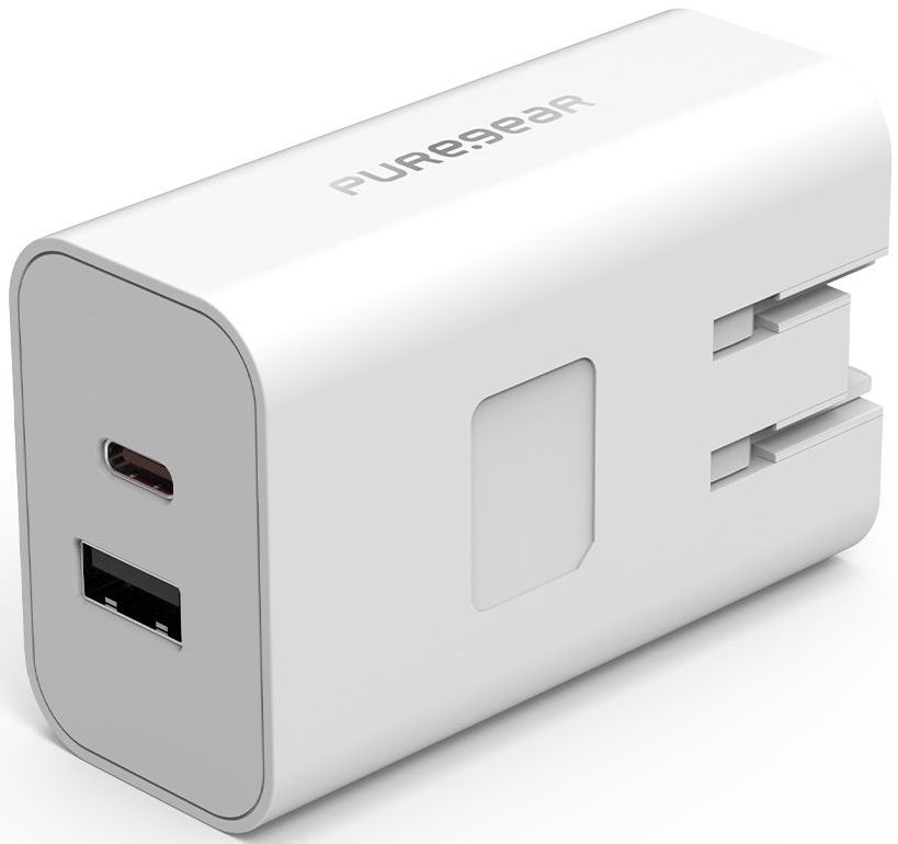 PureGear LightSpeed (42W) USB-C and USB-A Wall Charger - White by PureGear - Refurbished - Brand New condition - Image 2