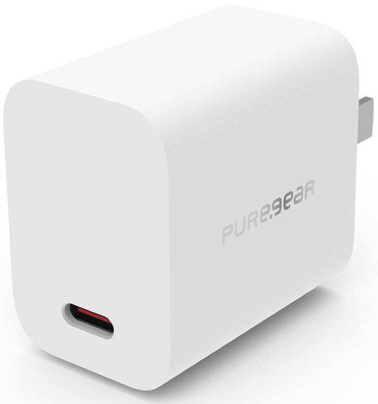 Pure Gear LightSpeed USB-C 20W Wall Charger - White by Pure Gear - Refurbished - Very Good condition - US$19.98