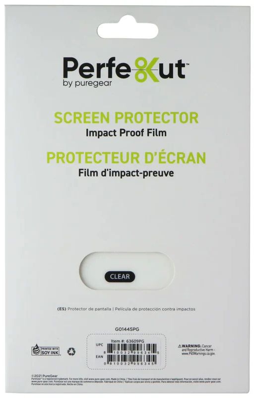 PureGear PerfeKut Screen Protector Film - Clear by PureGear - Refurbished - Brand New condition - US$8.78