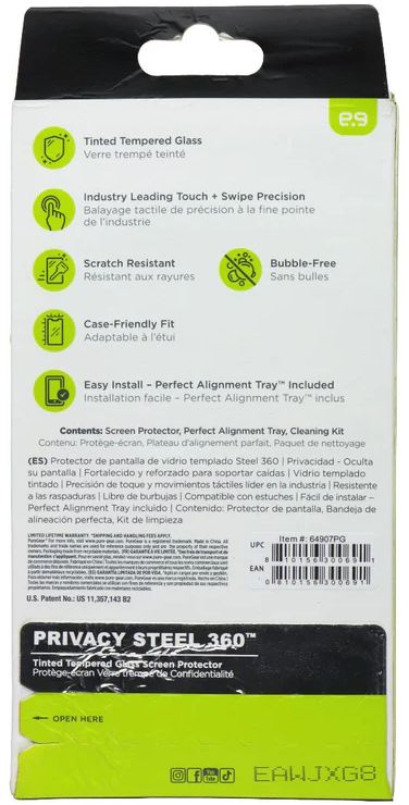PureGear Privacy Steel 360 Screen Protector for iPhone 16 Pro - Privacy by PureGear - Image 3