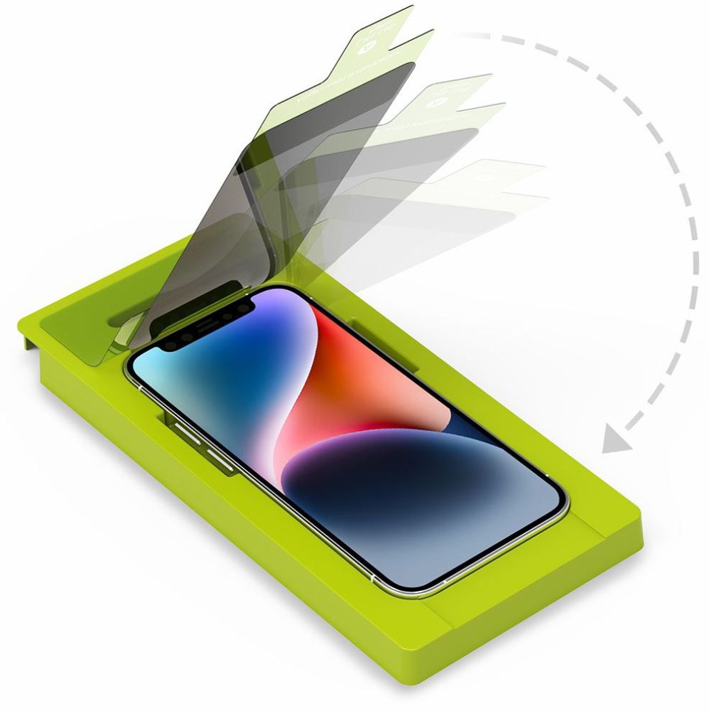 PureGear Privacy Steel 360 Series Screen Protector for iPhone 14 Pro - Privacy - Brand New by PureGear - Refurbished - Brand New condition - Image 2