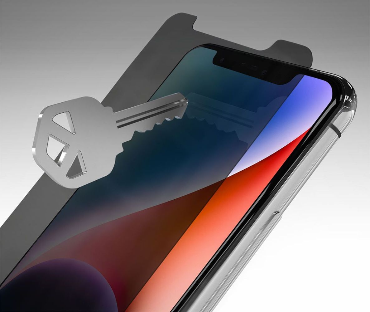 PureGear Privacy Steel 360 Series Screen Protector for iPhone 14 Pro - Privacy - Brand New by PureGear - Refurbished - Brand New condition - Image 3