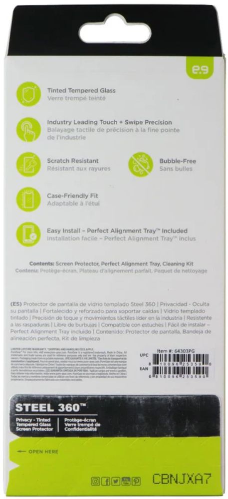 PureGear Privacy Steel 360 Series Screen Protector for iPhone 14 Pro - Privacy - Brand New by PureGear - Refurbished - Brand New condition - Image 6