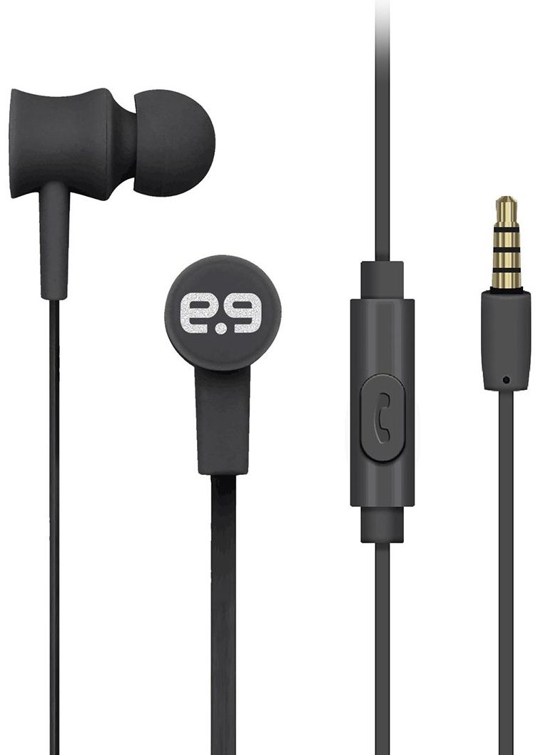PureGear PureBoom 3.5mm AUX Corded Earbuds - Black by PureGear - Refurbished - Brand New condition - US$8.24
