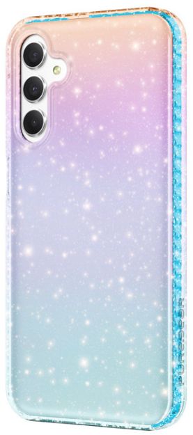 PureGear Slim Shell Designer Series Phone Case for Samsung Galaxy A15 5G - Clear Glitter by PureGear - Refurbished - Brand New condition - Image 3