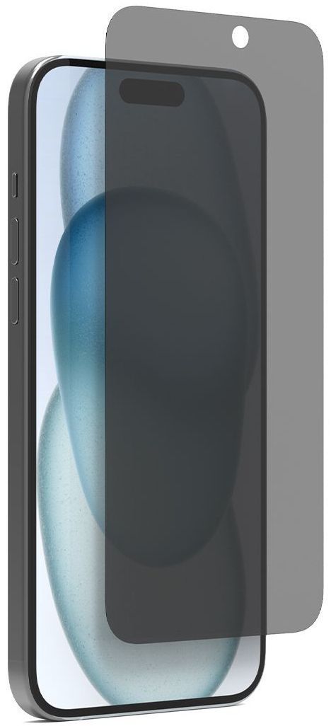 Pure Gear Steel 360 Privacy Glass Screen Protector for iPhone 15 - Privacy by Pure Gear - Refurbished - Brand New condition - US$32.18