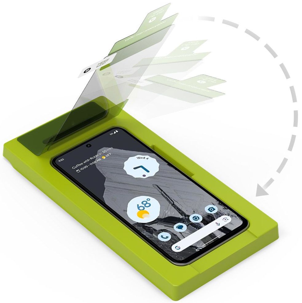 PureGear Steel 360 Screen Protector for Google Pixel 8 Pro - Clear by PureGear - Refurbished - Brand New condition - Image 2