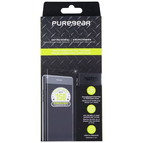 PureGear Steel 360 Tempered Glass Screen Protector for iPhone 12 Mini - Clear by PureGear - Refurbished - Brand New condition - US$8.78