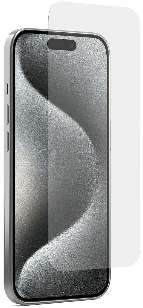 PureGear Steel 360 Tempered Glass Screen Protector for iPhone 15 Pro - Clear by PureGear - Refurbished - Brand New condition - US$20.43