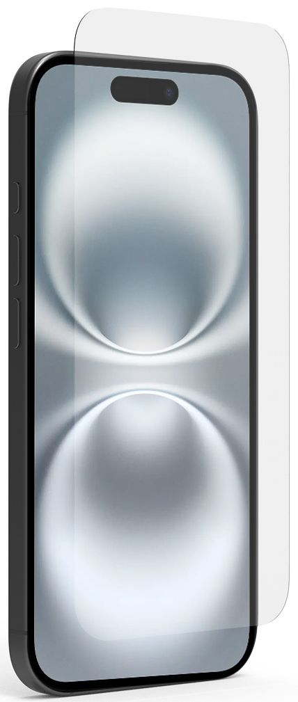 PureGear Steel 360 Tempered Glass Screen Protector for iPhone 16 Plus - Clear by PureGear - Refurbished - Brand New condition - US$26.93