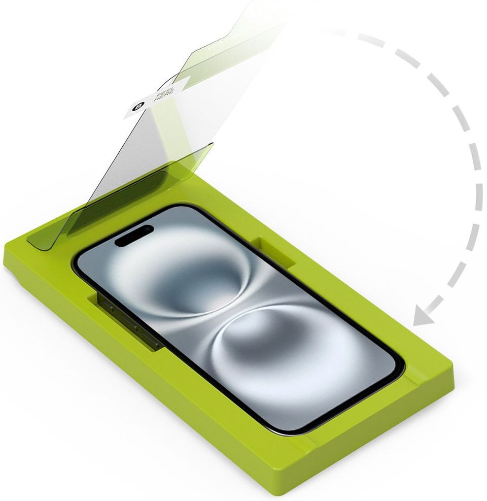 PureGear Steel 360 Tempered Glass Screen Protector for iPhone 16 Plus - Clear by PureGear - Image 2